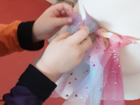...und in Handarbeit.